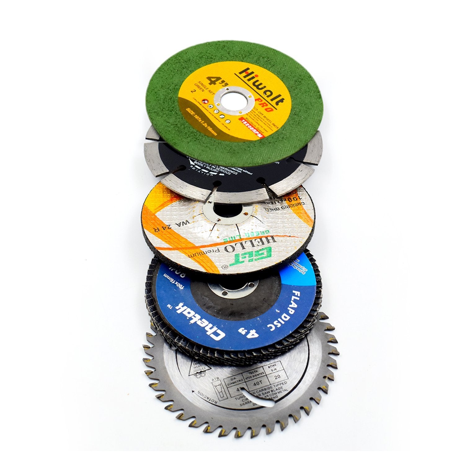1781 5Pc Grinding Wheel Set For Cutting Wooden Or Marbles 1781 5Pc Grinding Wheel Set For Cutting Wooden Or Marbles